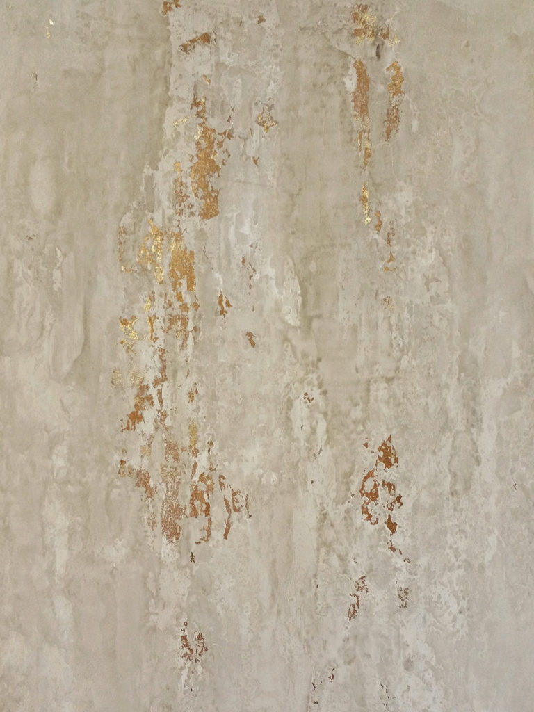 Weathered Effect Plaster - Gilt & Copper