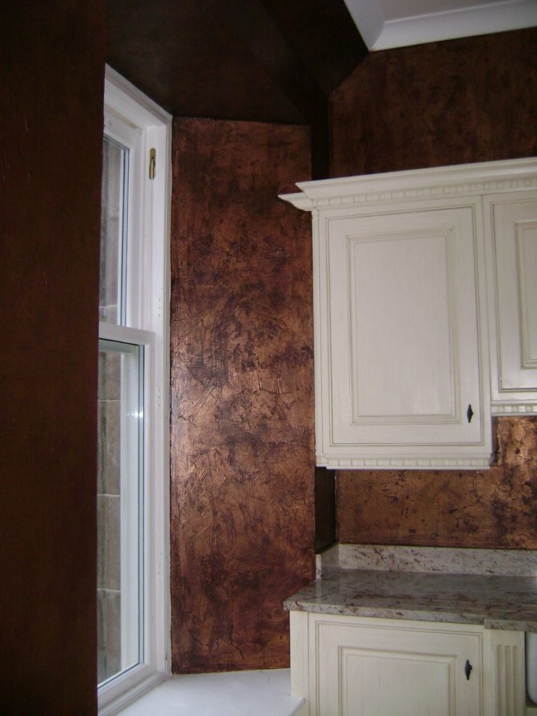 An Example Of Whitsons Impasto Primer Used To Give Texture On A Wall