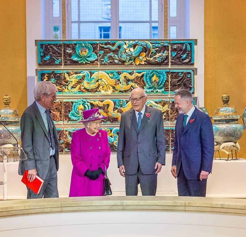 Gold Leaf Gilding for the British Museum in London Grand Opening with the Queen