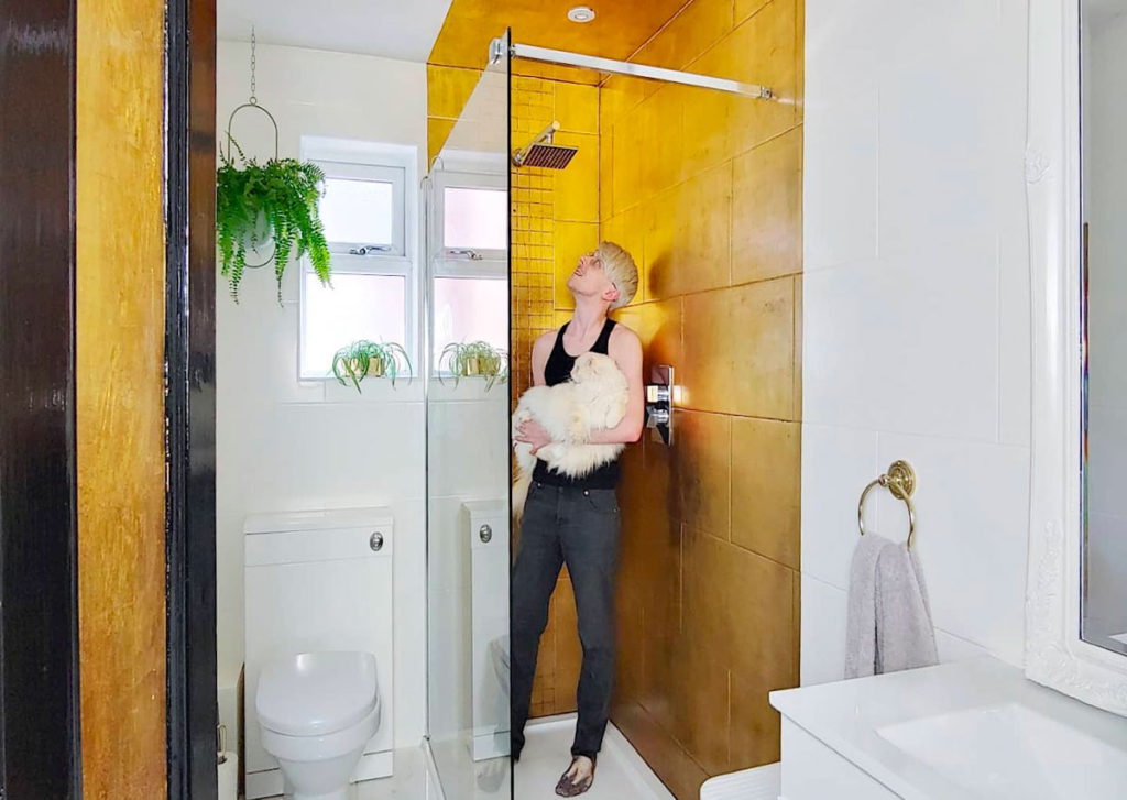 Bland Design And His Gold Leafed House