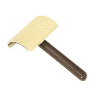 Plastic Grainer with Handle - Rocker