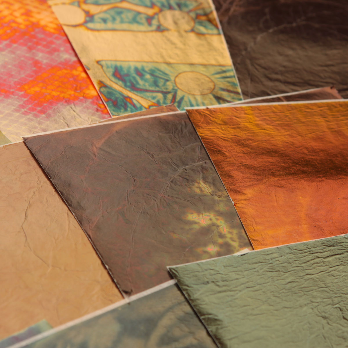 Variegated Metal Leaf Sample Booklets
