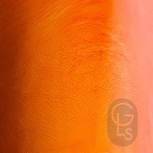 Coloured Loose Silver Leaf - Orange - 100 Leaves - 109mm x 109mm