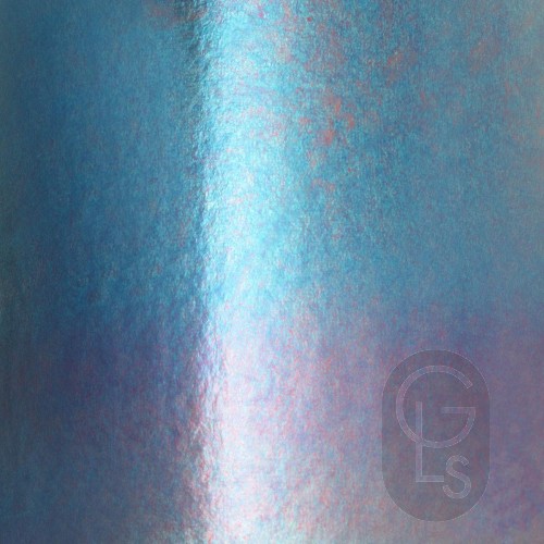 Oxidised Silver Leaf - Blue - 10 leaves - 129mm x 129mm