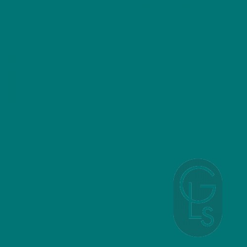 1 Shot Sign Enamel - Blue Green