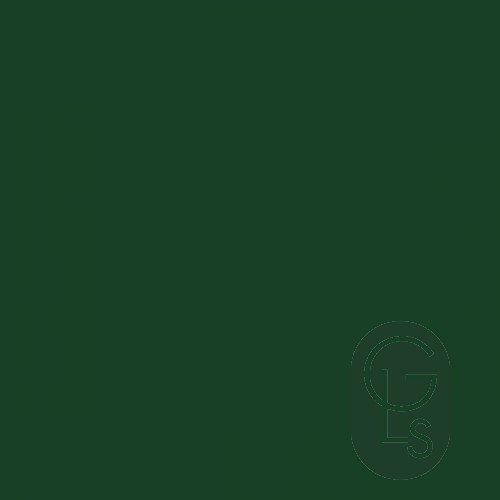 1 Shot Sign Enamel - Dark Green