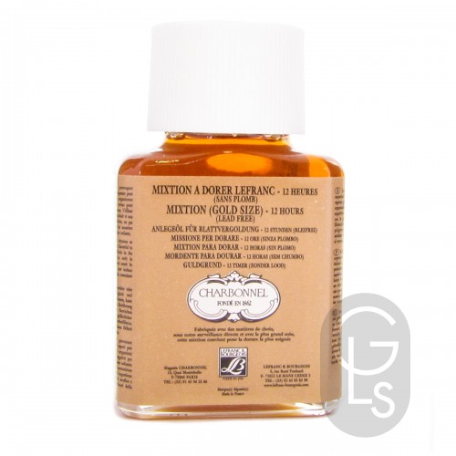Le Franc 12 Hour Oil-based Gold Size - 75ml