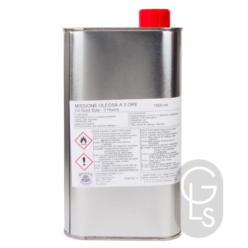 Manetti Italian 3 Hour Oil-based Gold Size - 1 Litre