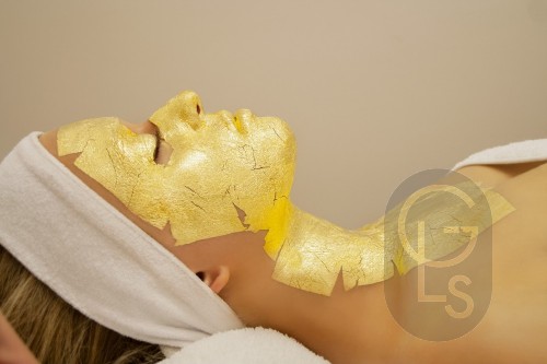 24K Gold Leaf Cosmetic Treatments - Beauty Gold Manetti