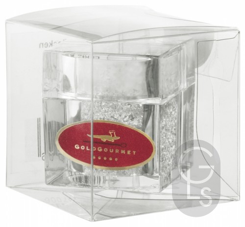 Gold Gourmet Edible Silver Flake Cube Shaker - 200mg