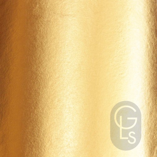 23.75ct 'Platin Gold' Transfer Gold Leaf - Noris - German 18g - 80 x 80mm - 25 Leaves