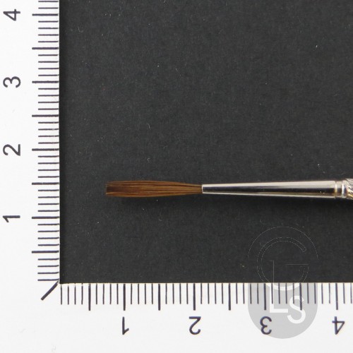 Chisel Edge Writers - Pure Sable - Short Hair - Size 00