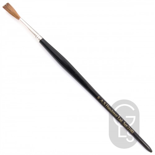 Chisel Edge Writers - Pure Sable - Short Hair -Size 6