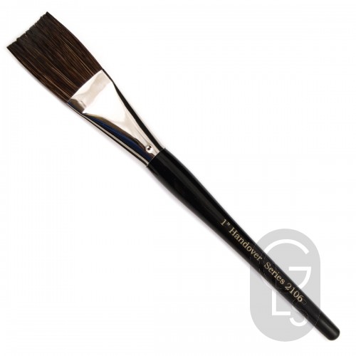 Poster Brush - Brown Ox hair - One Stroke