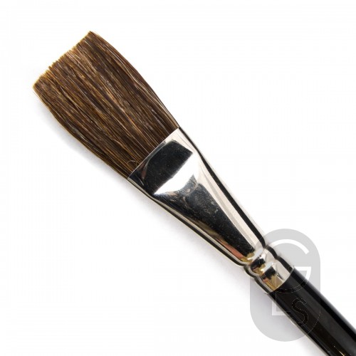 Poster Brush - Brown Ox hair - One Stroke - Size 8