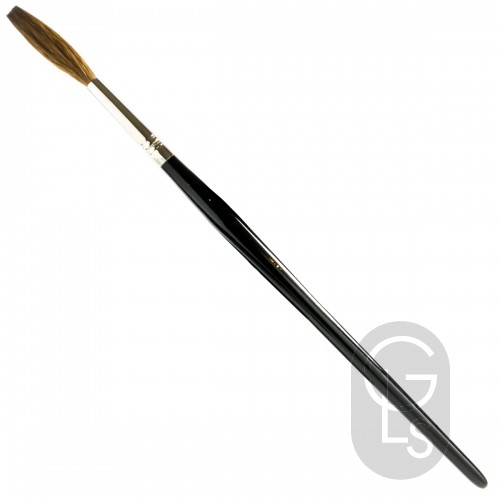 Synthetic Sable Chisel Edge Signwriting Brush - K Series - Size 8