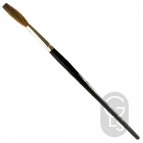 Synthetic Sable Chisel Edge Signwriting Brush - K Series - Size 10