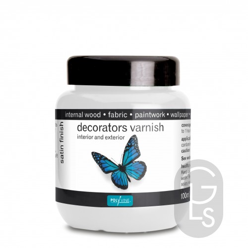 Polyvine Gloss Decorators Varnish - Water based - 100ml