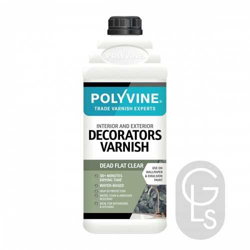 Polyvine Dead Flat Decorators Varnish - Water based - 2 Litre