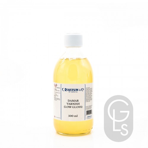 Damar Varnish Low Gloss - 500ml