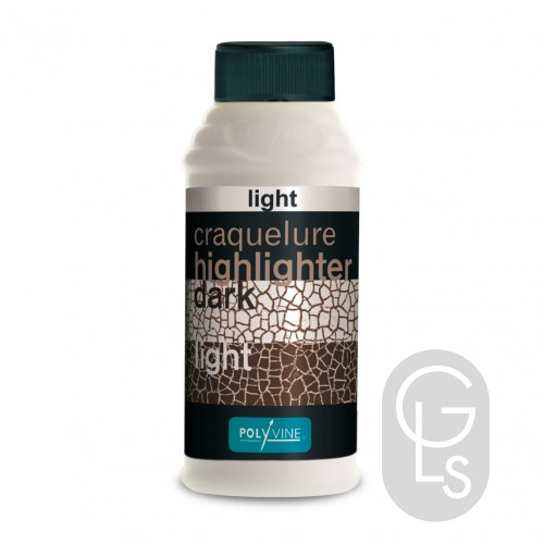 Polyvine Crack Highlighting Medium - White - 50g