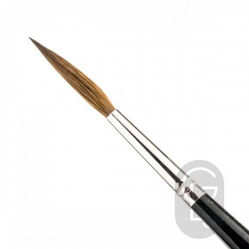 Pointed Writers - Pure Red Sable - Long Hair - Size 6