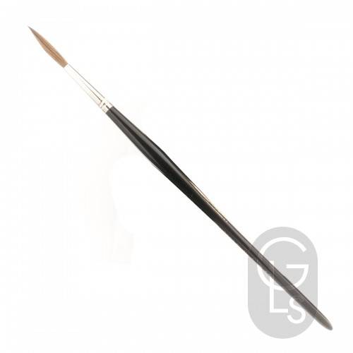 Pointed Writers - Pure Red Sable - Long Hair - Size 6