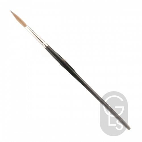 Pointed Writers - Pure Red Sable - Long Hair - Size 7