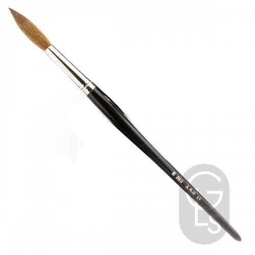 Pointed Writers - Pure Red Sable - Long Hair - Size 12
