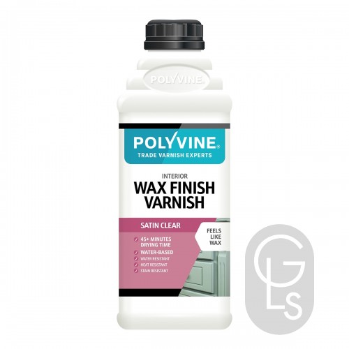 Polyvine Acrylic Wax Finish Varnish - Satin