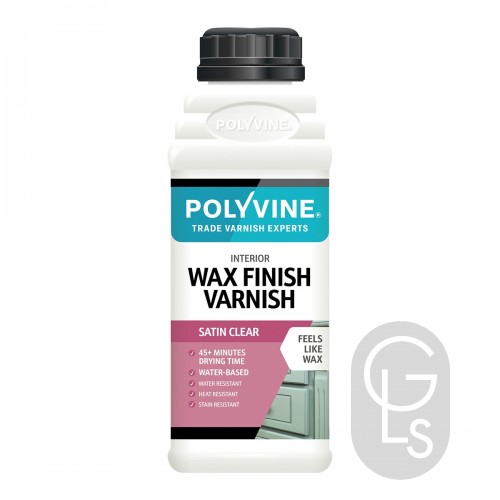 Polyvine Acrylic Wax Finish Varnish - Satin