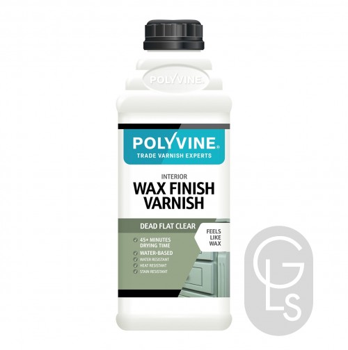 Polyvine Acrylic Wax Finish Varnish - Dead Flat