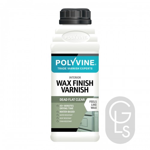 Polyvine Acrylic Wax Finish Varnish - Dead Flat