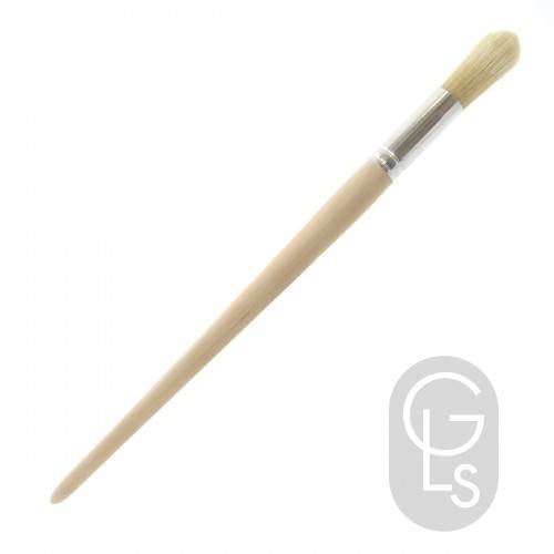 Hog Hair Round Fitches - Size 14