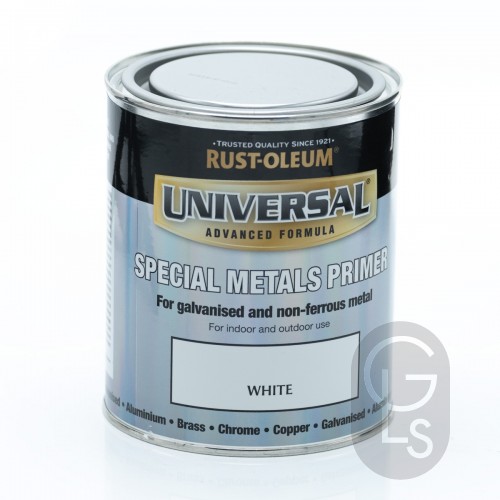 Rust-Oleum Special Metals Primer - White - 750ml