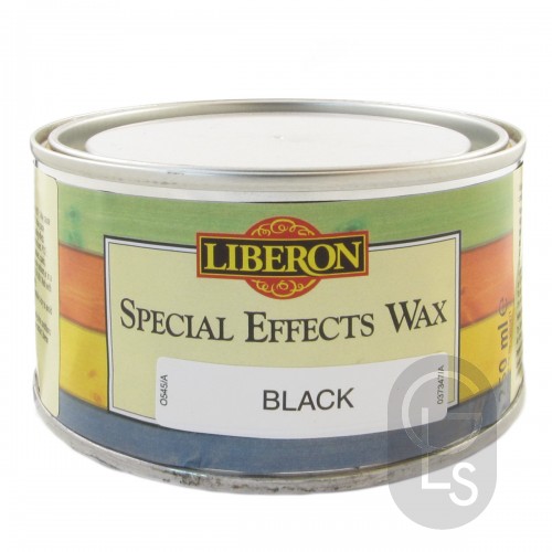 Liberon Black Patinating Wax (Jet Black) - 250ml