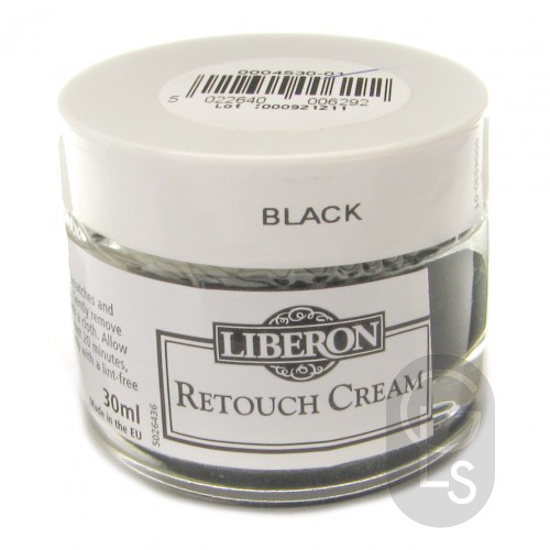 Liberon Retouch Cream - Black - 30ml