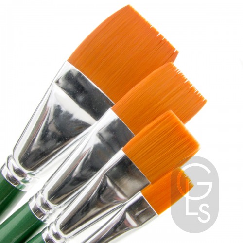 One Stroke - Synthetic Med. Hair - Ferrule