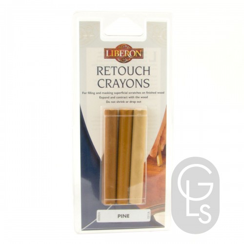 Liberon Retouch Crayons - 3 Pack - Pine