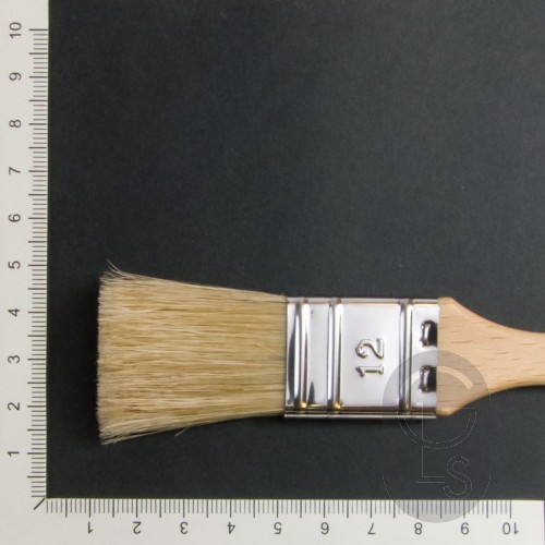 Flat, Thin Varnish Brush - Lily Bristle - Size 12 (1'')