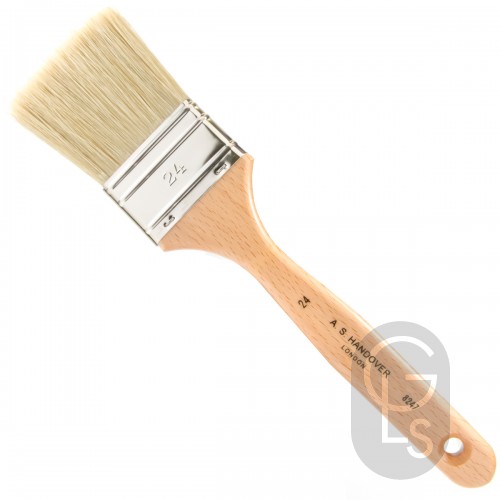 Flat, Medium Varnish Brush - Lily Bristle - Size 24 (2'')