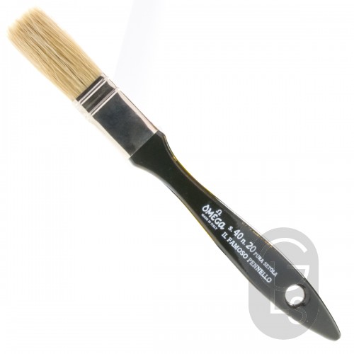 Omega Series 40 Lily Bristle Varnish Brush - 20mm