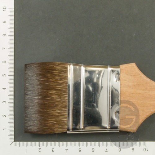 Flat Brushes - Pure Squirrel - 2''