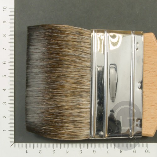 Flat Brushes - Pure Squirrel - 3''