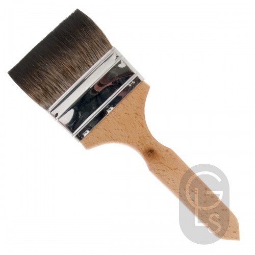Flat Brushes - Pure Squirrel - 3''