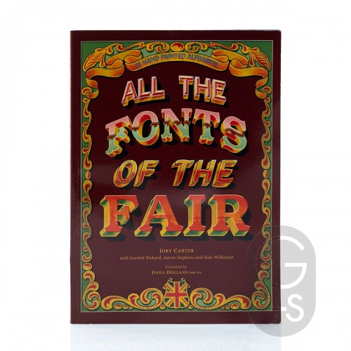 All The Fonts of the Fair by Joby Carter