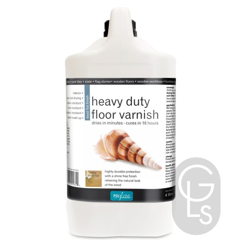 Polyvine Dead Flat Heavy Duty Floor Varnish
