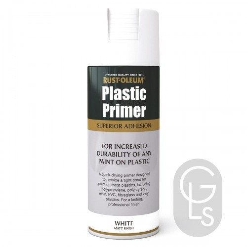 Rust-Oleum Plastic Primer - White Matt - 400ml