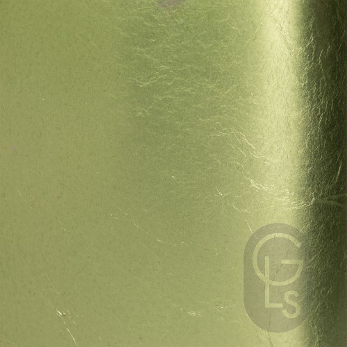 Coloured Loose Silver Leaf - Green - 100 leaves - 109mm x 109mm