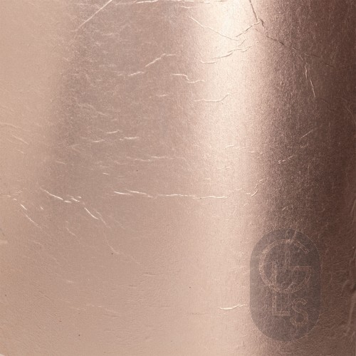 Coloured Loose Silver Leaf - Pink Champagne - 10 Leaves - 109mm x 109mm